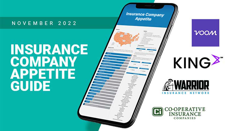 Your New Insurance Company Appetite Guide – November 2022