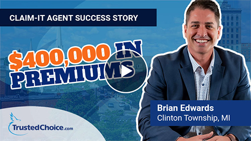 Michigan Agency Success Story – Brian Edwards – Claim-it Series